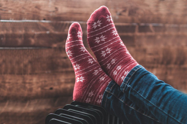 socks - heating - warm cozy