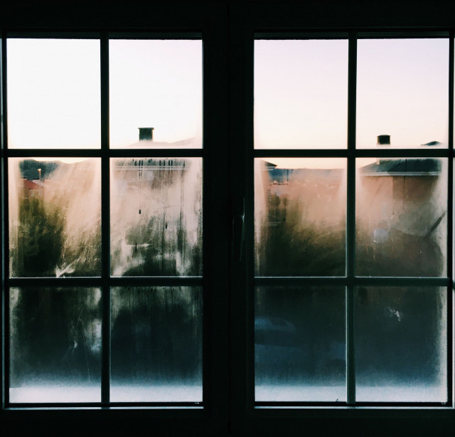 window condensation - dampness