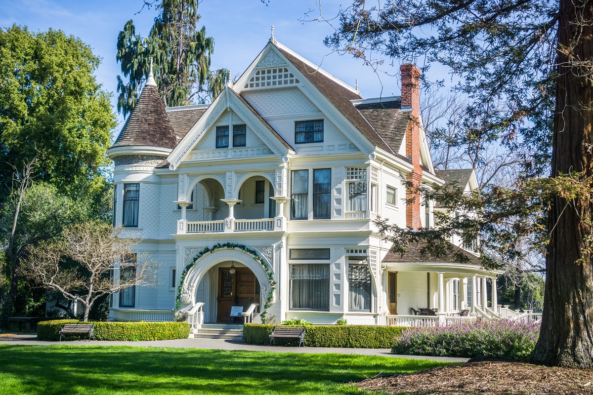 large Victorian home